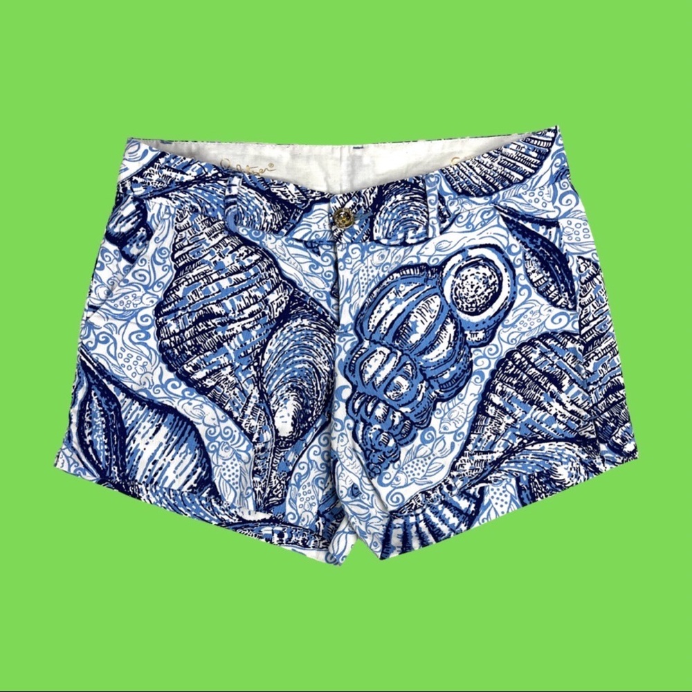 Lilly Pulitzer Callahan Shorts, Holy Grail Stuffed Shells Print